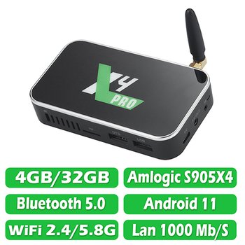 Android Смарт Приставка Ugoos X4 Pro S905X4 4G/32G Android Смарт Приставка Ugoos X4 Pro S905X4 4G/32G