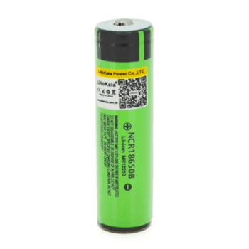 Акумулятор 18650 Li-Ion LiitoKala Lii-34B-PCB, 3400mah (3200-3400mah), 3.7V (2.75-4.2V), Green