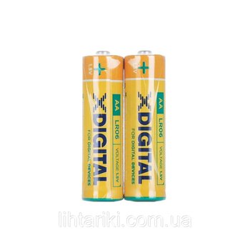 Батарейка X-Digital Super Alkaline LR06 уп. 2 шт. Батарейка X-Digital Super Alkaline LR06 уп. 2 шт.