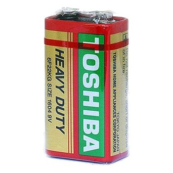 Батарейка Toshiba 6F22 уп. 1шт.