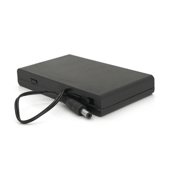 Отсек для 8-ми элементов питания АА, разъем 5,5×2,1, закрытый корпус с выключателем Отсек для 8-ми элементов питания АА, разъем 5,5×2,1, закрытый корпус с выключателем