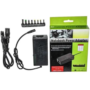 Универсальный блок питания для ноутбуков 8 насадок 12-24 В 120W (96W)