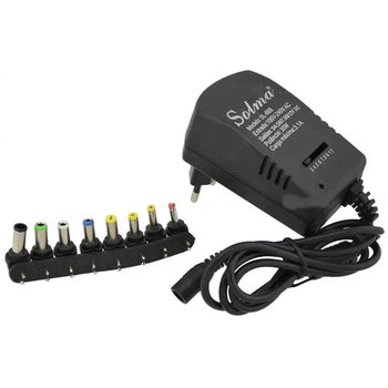 Универсальный регулируемый блок питания Solma Sl-668 3-12v/3А со съёмными переходниками