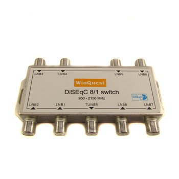 Коммутатор DiSEqC 8x1 WinQuest Коммутатор DiSEqC 8x1 WinQuest