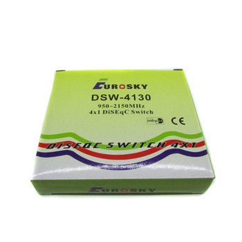 Коммутатор DiSEqC 4x1 Eurosky в корпусе