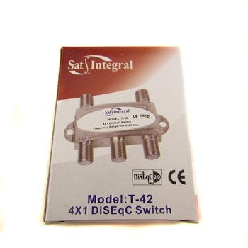 Коммутатор DiSEqC 4x1 Sat Integral T-42