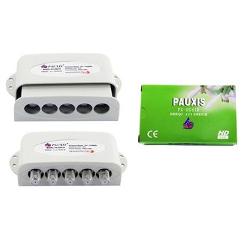 Коммутатор DiSEqC 4x1 Pauxis в корпусе