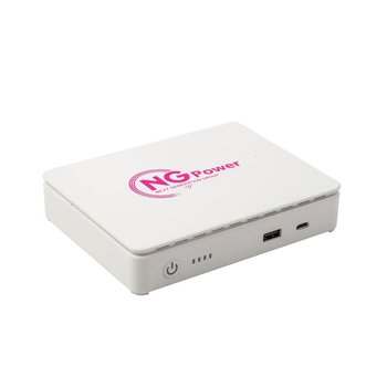 ДБЖ для роутерів/комутаторів/PON/POE NG Power NG-1550-6 для роутерів 15600MAh 35W Білий