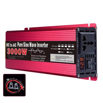 Инвертор напряжения с чистой синусоидой 3000W Solar Power Inverter