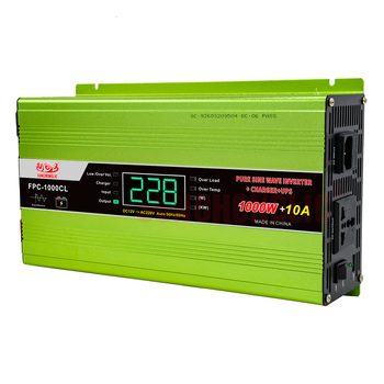 Інвертор плюс зарядне FPC-1000CL (Чистий синус, зарядне 10А) 1000W