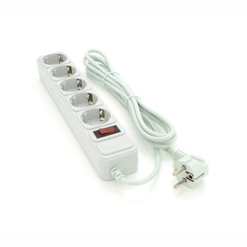 Удлинитель сетевой Maxxter SP5, 220В 10А, 5 розеток, 4,5 м, Gray Удлинитель сетевой Maxxter SP5, 220В 10А, 5 розеток, 4,5 м, Gray