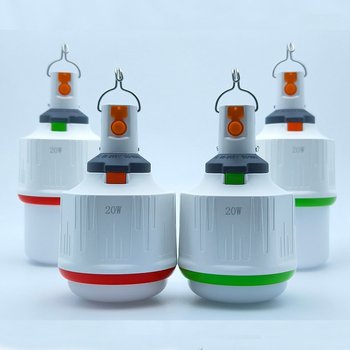 Акумуляторна LED лампа кемпінгова телескопічна 20W 1200 мАг*3