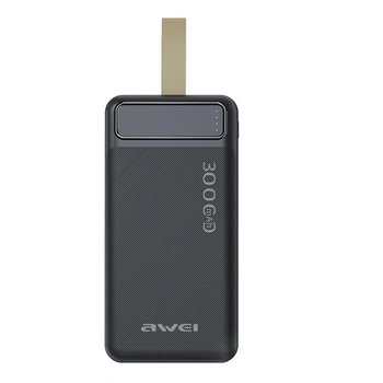 Повербанк (PowerBank) AWEI P7K 30000mAh (Чорний)