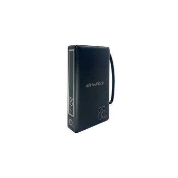 Повербанк (PowerBank) AWEI P97K 20000mAh 65W (Чорний)