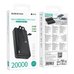 Повербанк (PowerBank) Borofone BJ57A Graceful 22.5W+PD20W with cable 20000 mAh (Чорний)