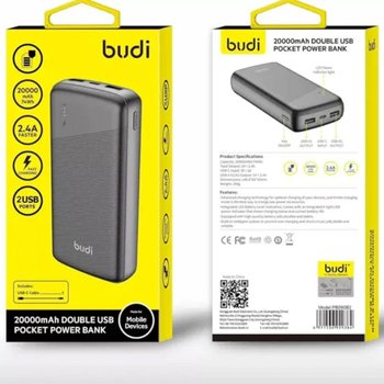 Повербанк (PowerBank) Budi PB-090B2 20000 mAh (Чорний)