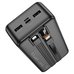 Повербанк (PowerBank) Hoco J118B Speed energy with cable 30000 mAh (Чорний)