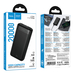# Повербанк Hoco J153A Stability 20000mAh — Чорний