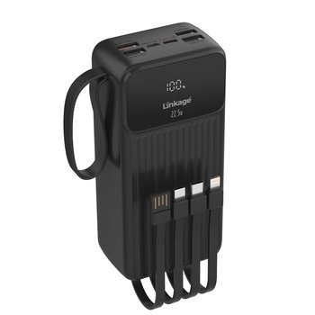 Повербанк (PowerBank) Linkage LKP-42 30000 mAh PD20W+QC22.5W (Чорний)