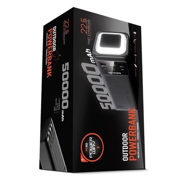 Повербанк (PowerBank) Power Way PD50 50000 mAh PD20W+QC22.5W (Чорний)