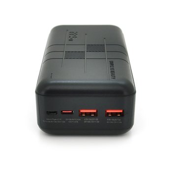 Повербанк (PowerBank) XO-PR189 30000mAh Черный Повербанк (PowerBank) XO-PR189 30000mAh Черный