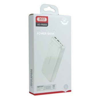 Повербанк (PowerBank) XO PB302 20000 mAh (Белый) Повербанк (PowerBank) XO PB302 20000 mAh (Белый)
