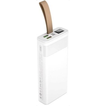 Повербанк (PowerBank) XO PR129 PD 20W 22.5W 20000 mAh (Белый)