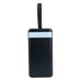 Повербанк (PowerBank) XO PR157 QC22.5W PD20W digital display, with light, 40000 mAh (Черный)