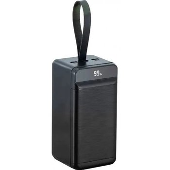 Повербанк (PowerBank) XO PR158 QC22.5W PD20W digital display, with light, 50000 mAh (Черный)