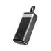 Повербанк (PowerBank) XO PR240 QC22.5W PD20W digital display, with light, 30000 mAh (Черный)