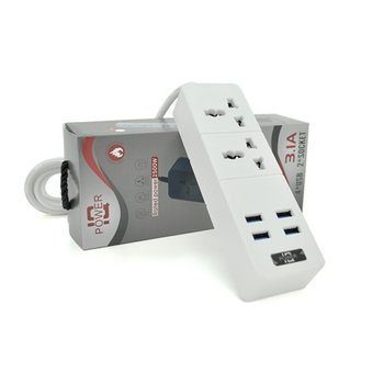 Сетевой фильтр ТВ-Т07, 2 розетки + 4 USB, 2 м, сечение 3х0,75мм, 2500W, Black Сетевой фильтр ТВ-Т07, 2 розетки + 4 USB, 2 м, сечение 3х0,75мм, 2500W, Black