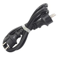 Шнур для підключення генератора LOGA 2*1.5мм чорний, 16А, 10м (Папа-Папа)