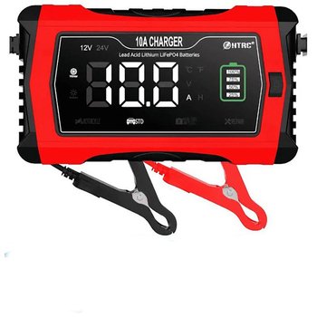 Зарядний пристрій HTRC 10A Charger 12V 24V для кислотних, гелевих, AGM та LiFePO4