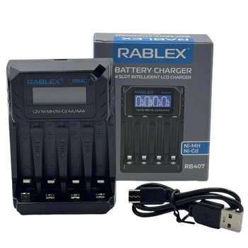 Зарядний пристрій Rablex RB407 Зарядний пристрій Rablex RB407