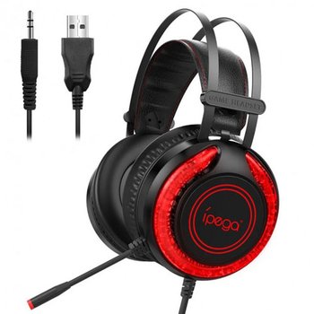 Геймерські навушники iPega PG-R015 з RGB підсвічуванням