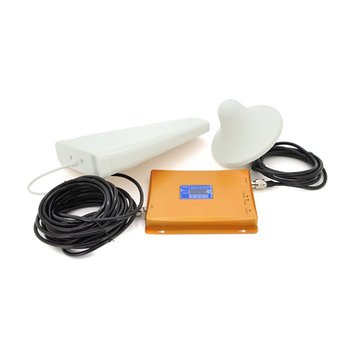 Підсилювач GSM сигналу Voltronic GSM203-3G-4G 900/1800МГц Gold Підсилювач GSM сигналу Voltronic GSM203-3G-4G 900/1800МГц Gold