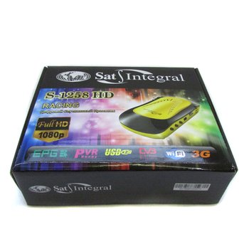 Спутниковый ресивер Sat Integral S-1258 HD Racing