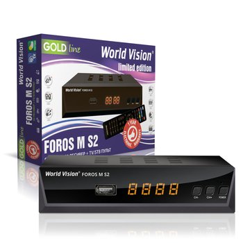 Спутниковый ресивер WORLD VISION FOROS M S2