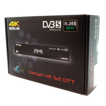 Спутниковый ресивер uClan Ustym 4K S2 OTT X