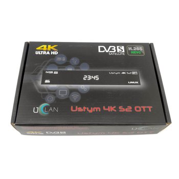 Спутниковый ресивер uClan Ustym 4K S2 OTT