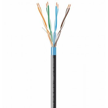 Витая пара Dialan FTP Сat.5Е 4PR Cu Медь (100МГц) PE Черный 305 м. Витая пара Dialan FTP Сat.5Е 4PR Cu Медь (100МГц) PE Черный 305 м.