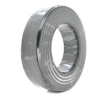 Кабель коаксиальный с питанием RITAR B100-RG690CCA+2x0.5mm CU (Медь), 100м Черный