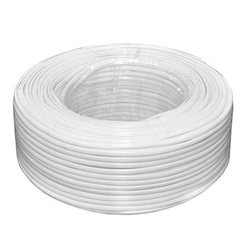 Кабель коаксиальный с питанием RITAR W100-3C2V+2x0.5mm CU (Медь), 100м Белый