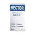 Витая пара Vector UTP черный 305 м Витая пара Vector UTP черный 305 м