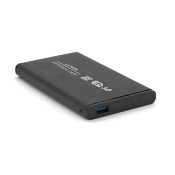 Зовнішня кишеня 2,5" VFAN корпус метал, інтерфейс USB3.0 SATA, Black