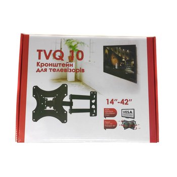 Кронштейн для ТВ TVQ-10 14"-42"