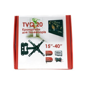 Кронштейн для ТВ TVQ-20 15"-40"