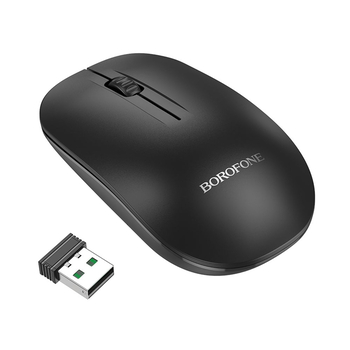 Миша бездротова Borofone BG14 Planet 2.4G + Bluetooth (Чорний)