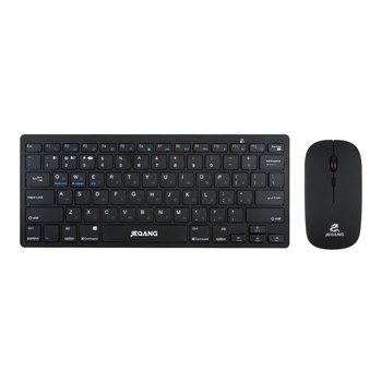 Бездротова Клавіатура та JEQANG JB-326 (Чорний)