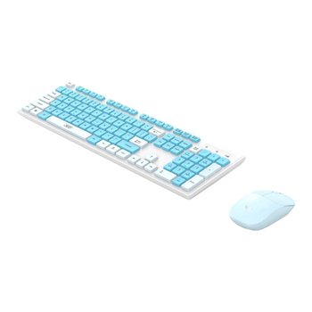 Бездротова Клавіатура і Миша XO KB-05 (Блакитний)